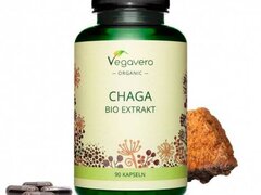 Vegavero Organic Chaga 600 mg, 90 Capsule